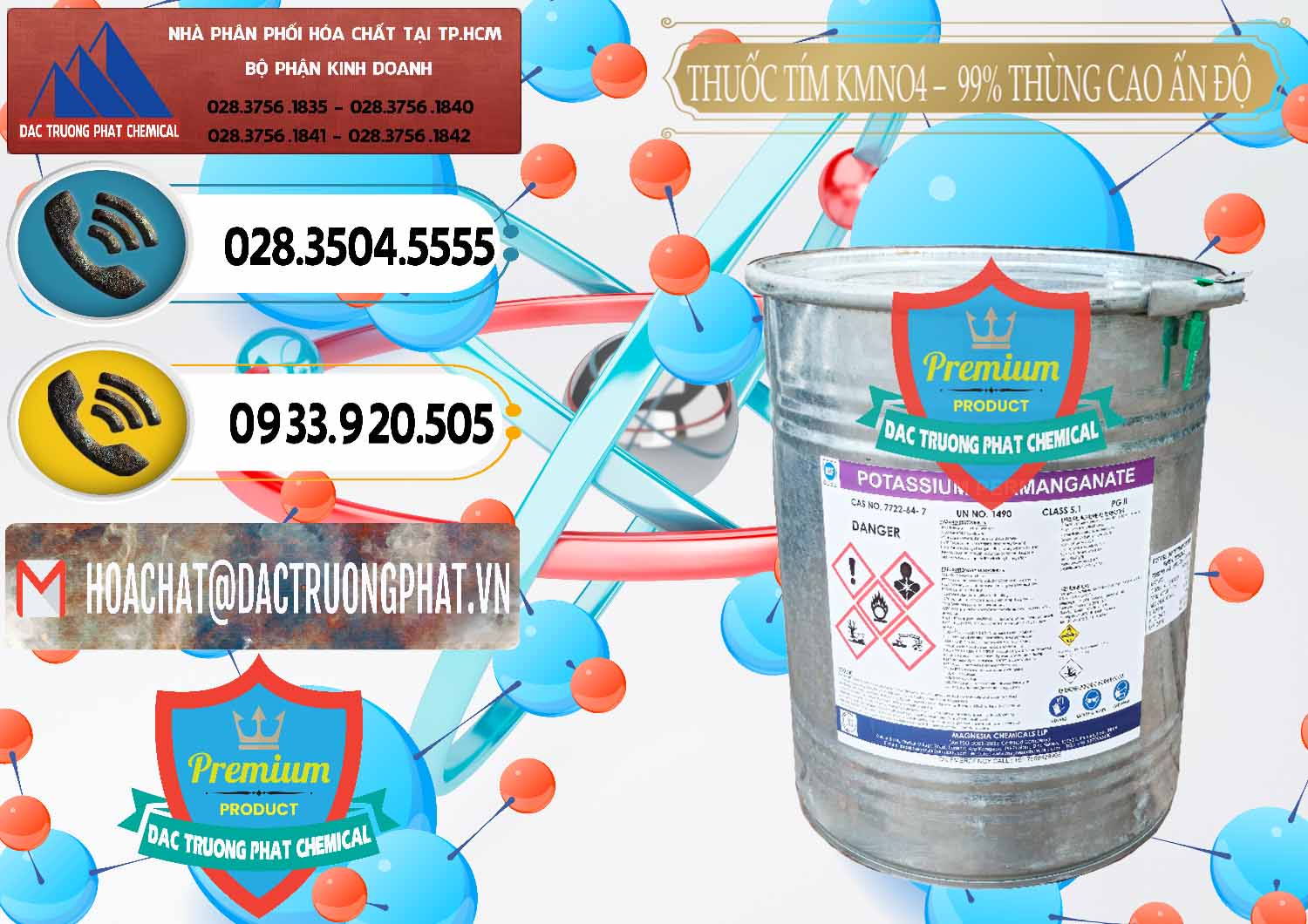 Đơn vị chuyên kinh doanh _ bán Thuốc Tím - KMNO4 Thùng Cao 99% Magnesia Chemicals Ấn Độ India - 0164 - Đơn vị chuyên nhập khẩu _ phân phối hóa chất tại TP.HCM - hoachatdetnhuom.vn