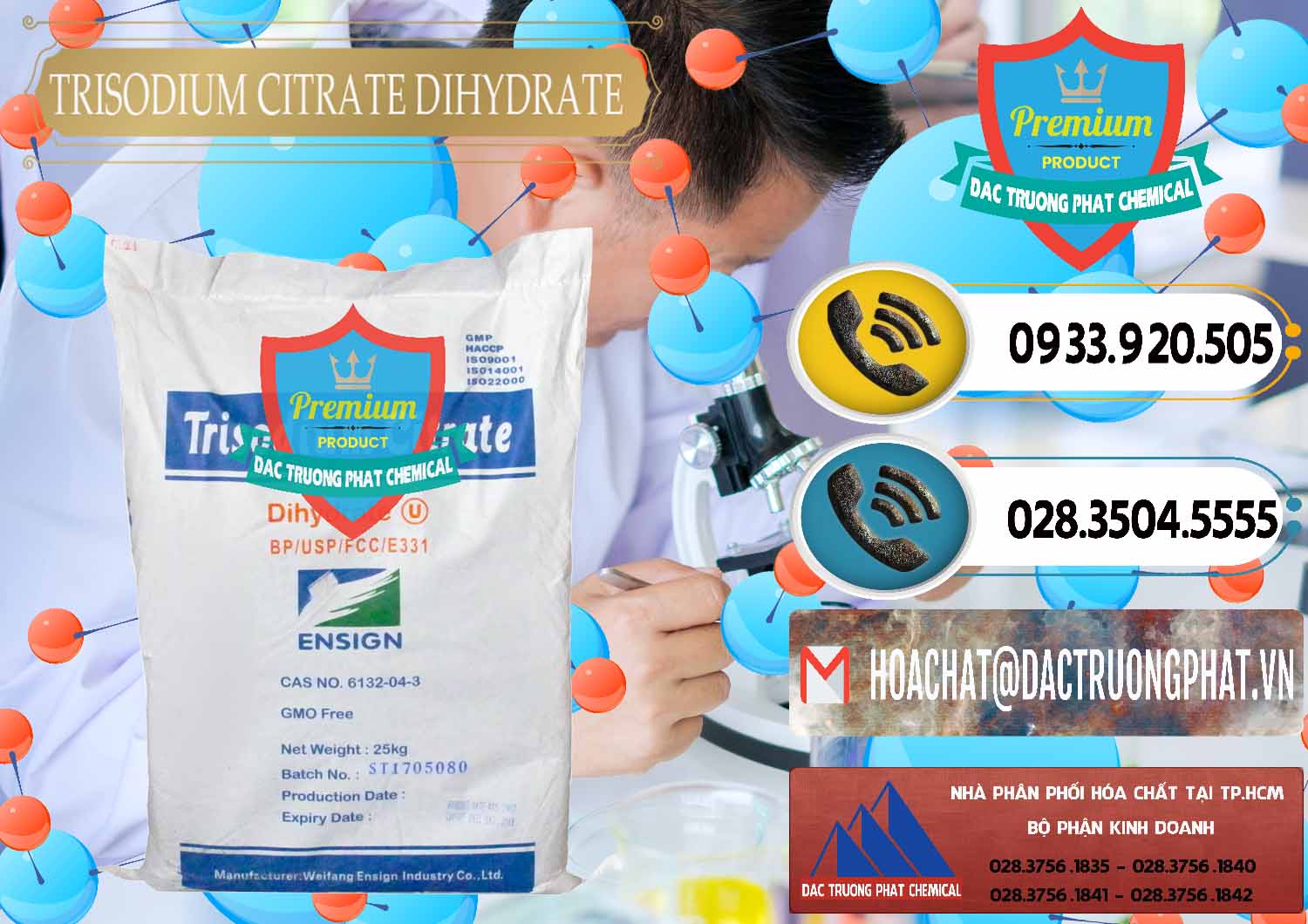 Nhà cung cấp - bán Trisodium Citrate Dihydrate - Na3C6H5O7 Weifang Trung Quốc China - 0324 - Cty cung cấp - phân phối hóa chất tại TP.HCM - hoachatdetnhuom.vn