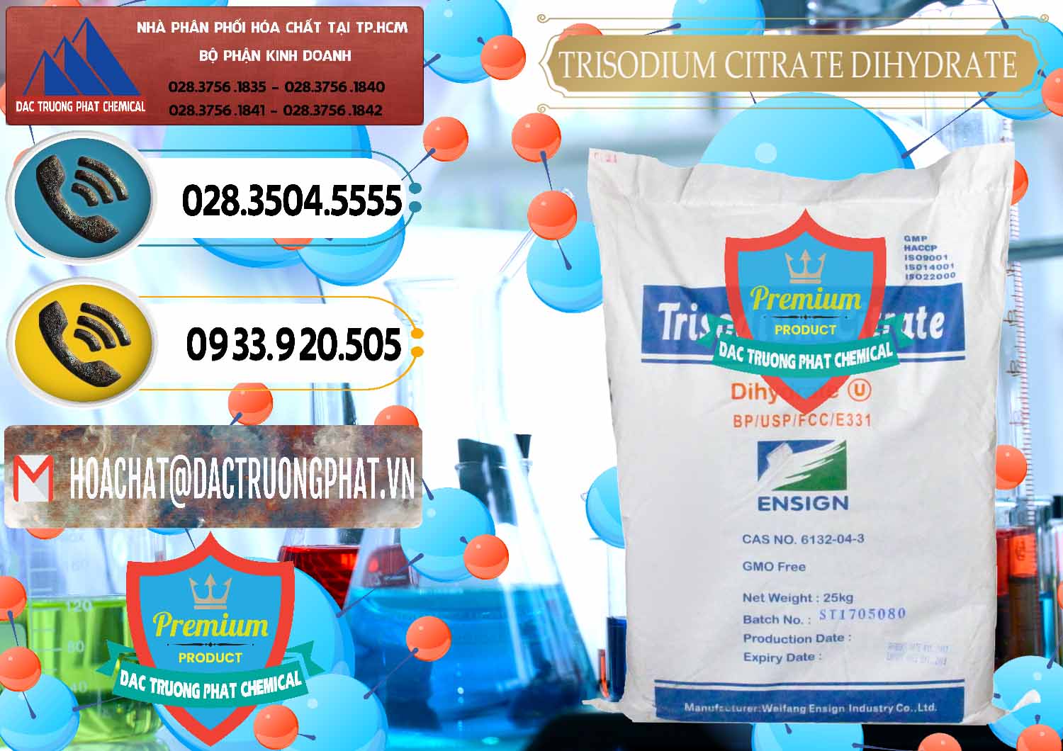 Cty chuyên bán _ phân phối Trisodium Citrate Dihydrate - Na3C6H5O7 Weifang Trung Quốc China - 0324 - Cty nhập khẩu - phân phối hóa chất tại TP.HCM - hoachatdetnhuom.vn