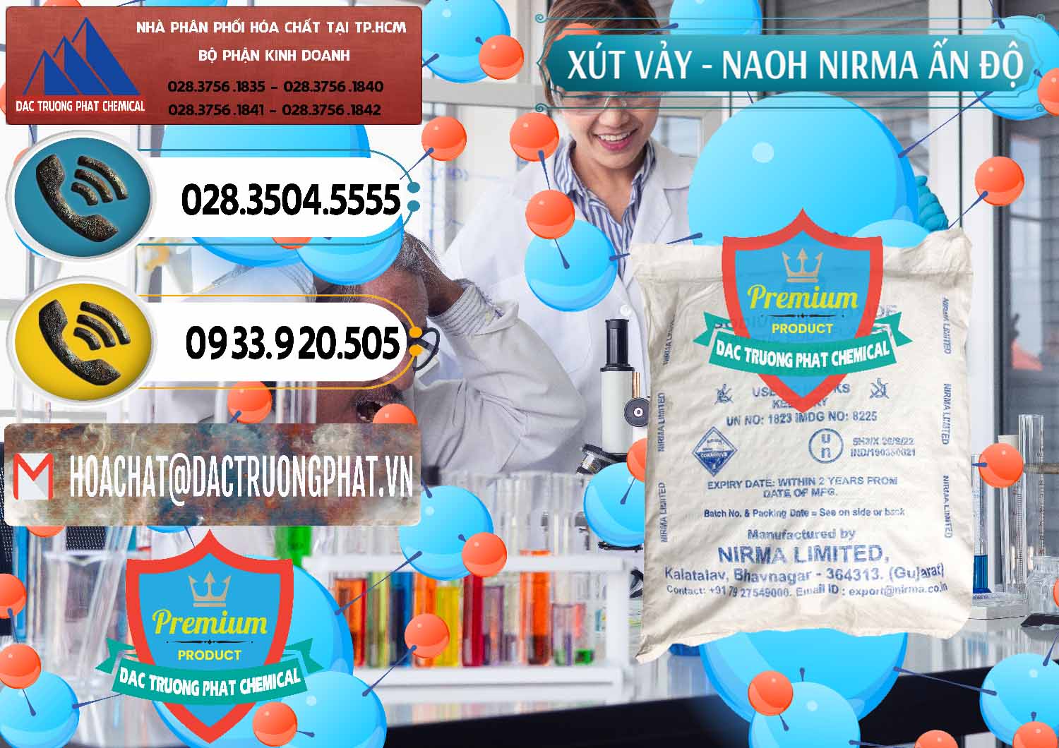 Chuyên bán & cung cấp Xút Vảy - NaOH Vảy Nirma Ấn Độ India - 0371 - Công ty chuyên bán và cung cấp hóa chất tại TP.HCM - hoachatdetnhuom.vn