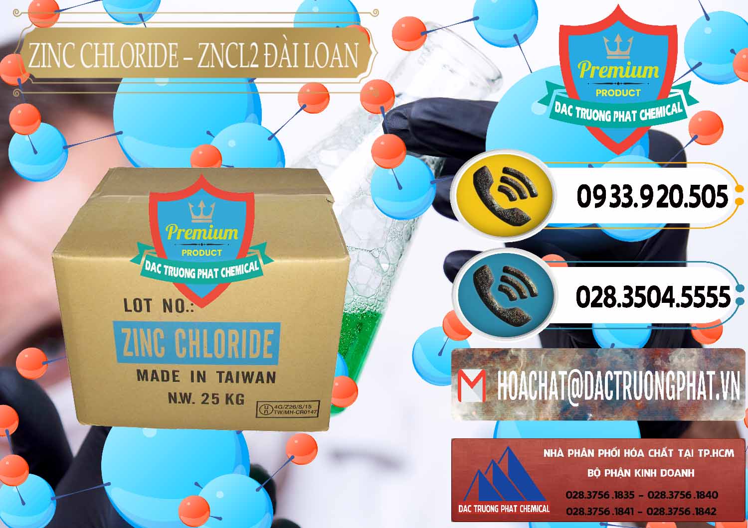 Nơi bán _ cung ứng Zinc Chloride - ZNCL2 96% Đài Loan Taiwan - 0178 - Cty nhập khẩu ( cung cấp ) hóa chất tại TP.HCM - hoachatdetnhuom.vn
