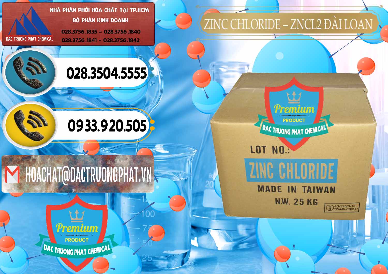 Nơi cung ứng - bán Zinc Chloride - ZNCL2 96% Đài Loan Taiwan - 0178 - Cty chuyên phân phối ( cung ứng ) hóa chất tại TP.HCM - hoachatdetnhuom.vn