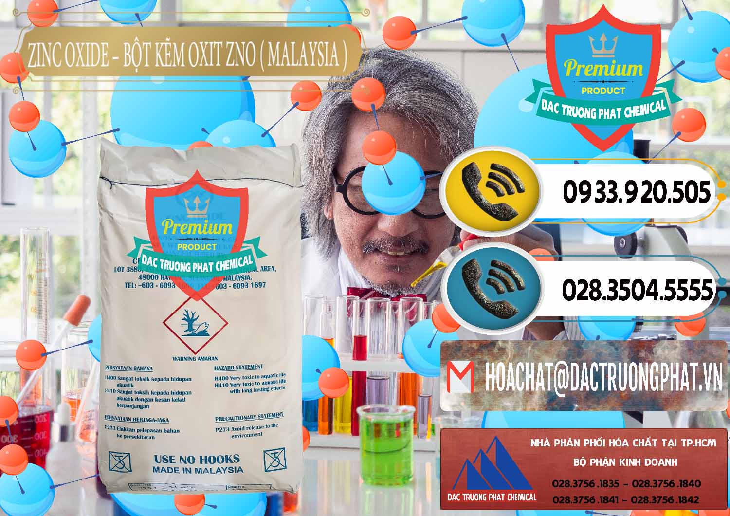 Chuyên cung cấp và bán Zinc Oxide - Bột Kẽm Oxit ZNO Malaysia - 0179 - Đơn vị chuyên bán _ cung cấp hóa chất tại TP.HCM - hoachatdetnhuom.vn