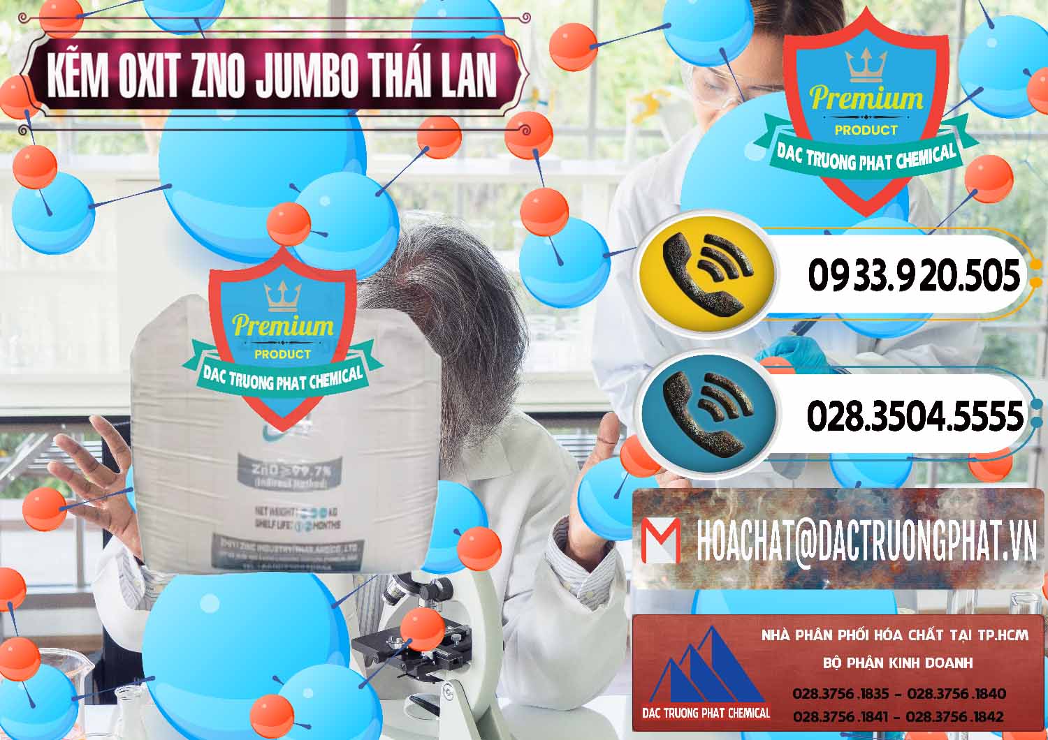 Chuyên cung cấp ( bán ) Zinc Oxide - Bột Kẽm Oxit ZNO Jumbo Bành Thái Lan Thailand - 0370 - Đơn vị chuyên cung cấp _ kinh doanh hóa chất tại TP.HCM - hoachatdetnhuom.vn