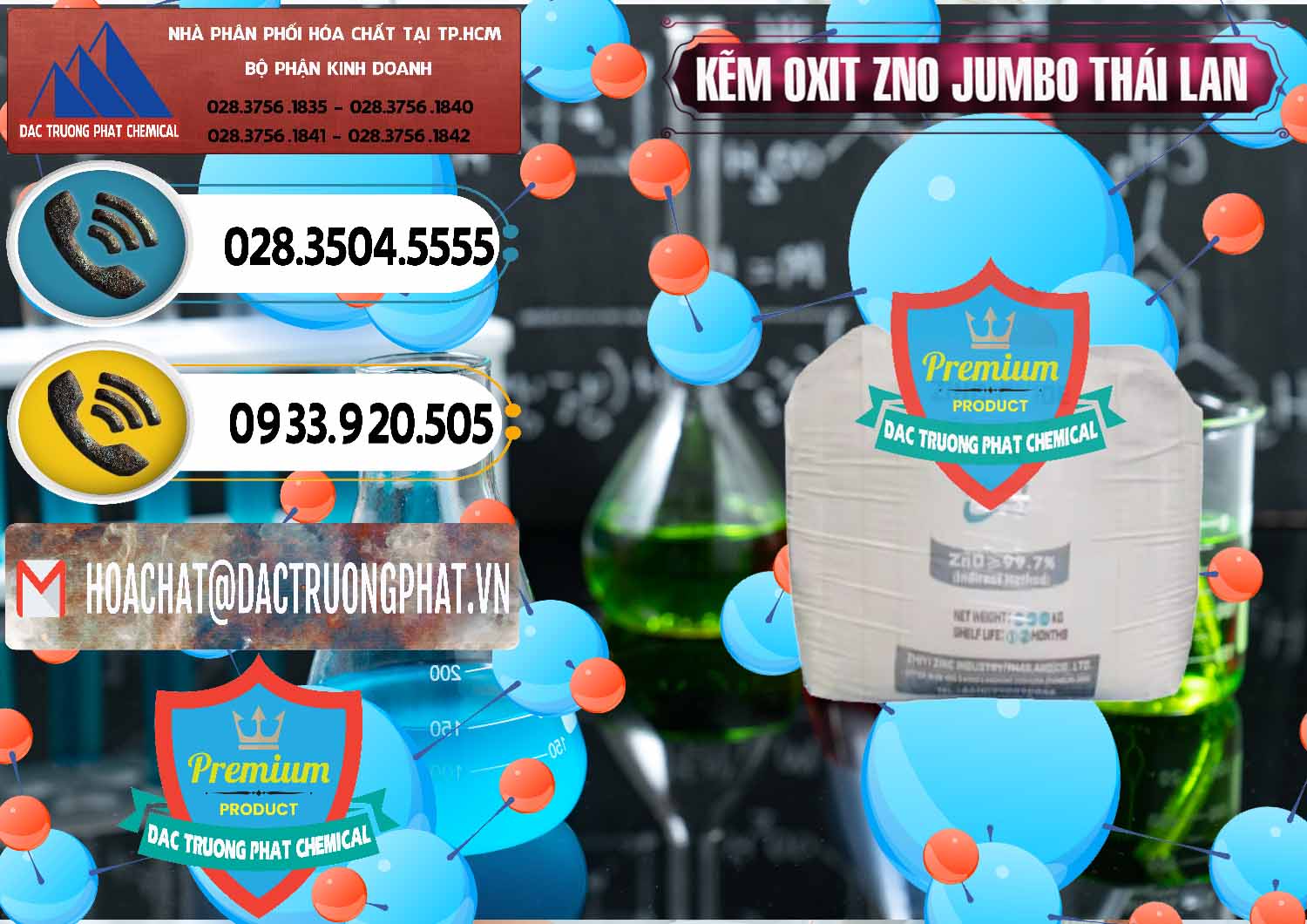 Đơn vị chuyên bán & cung cấp Zinc Oxide - Bột Kẽm Oxit ZNO Jumbo Bành Thái Lan Thailand - 0370 - Chuyên nhập khẩu _ cung cấp hóa chất tại TP.HCM - hoachatdetnhuom.vn