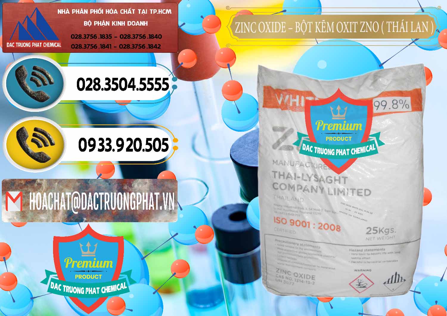 Cty chuyên bán - cung ứng Zinc Oxide - Bột Kẽm Oxit ZNO Thái Lan Thailand - 0181 - Nhà phân phối _ cung cấp hóa chất tại TP.HCM - hoachatdetnhuom.vn