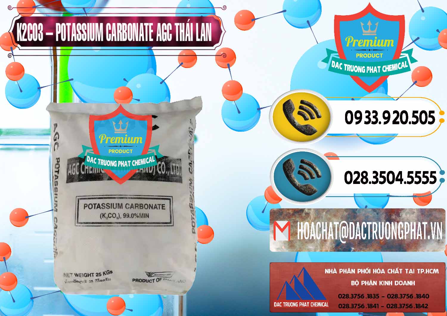Công ty cung cấp - bán K2Co3 – Potassium Carbonate AGC Thái Lan Thailand - 0471 - Công ty bán - phân phối hóa chất tại TP.HCM - hoachatdetnhuom.vn