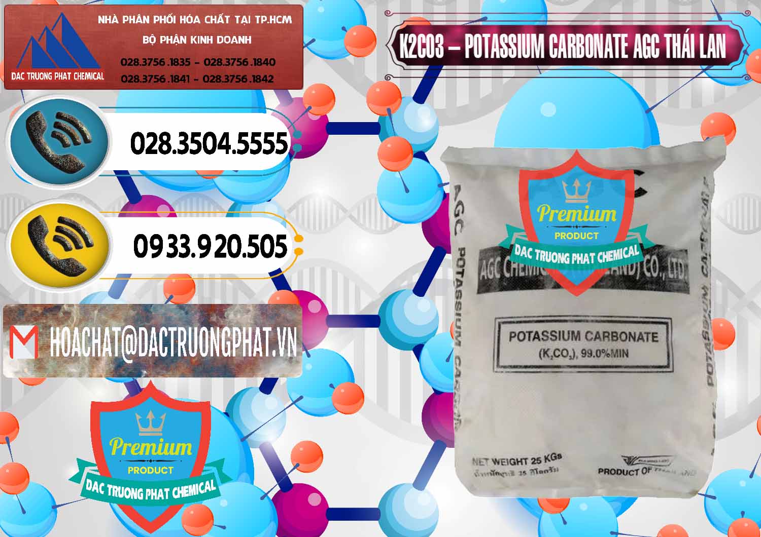 Cty bán - cung cấp K2Co3 – Potassium Carbonate AGC Thái Lan Thailand - 0471 - Đơn vị chuyên cung ứng và phân phối hóa chất tại TP.HCM - hoachatdetnhuom.vn