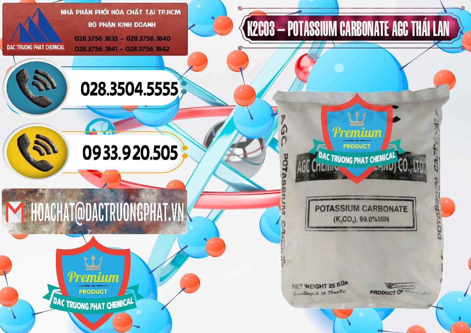 Nhập khẩu và bán K2Co3 – Potassium Carbonate AGC Thái Lan Thailand - 0471 - Nơi nhập khẩu - cung cấp hóa chất tại TP.HCM - hoachatdetnhuom.vn