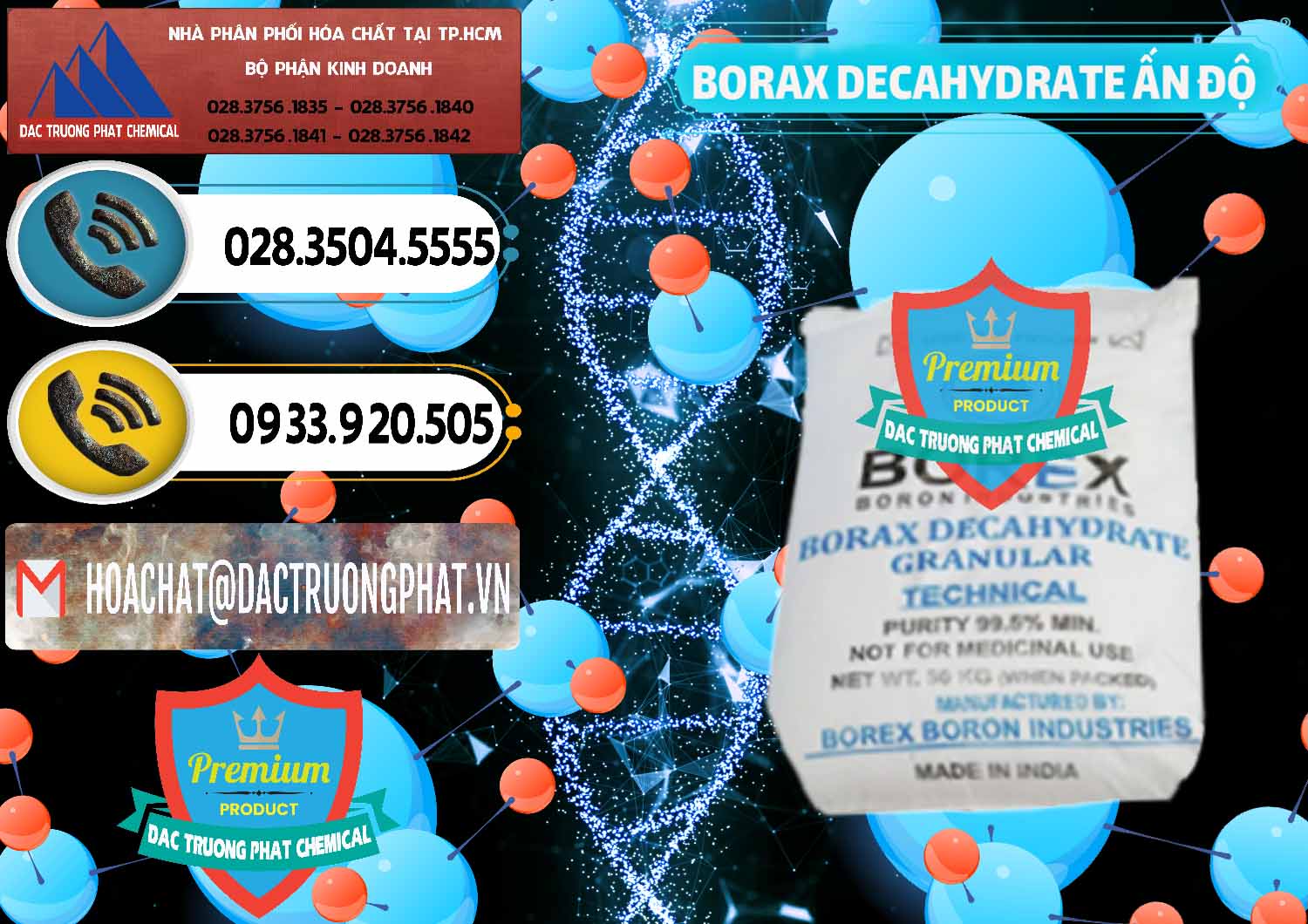 Đơn vị cung cấp & bán Borax Decahydrate Ấn Độ India - 0449 - Nơi nhập khẩu ( phân phối ) hóa chất tại TP.HCM - hoachatdetnhuom.vn