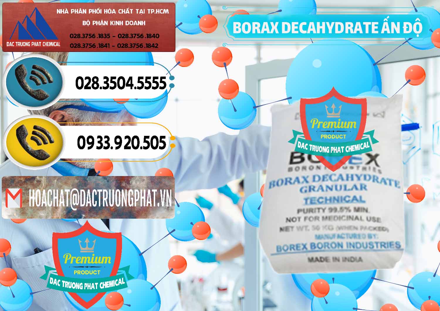 Nơi bán & phân phối Borax Decahydrate Ấn Độ India - 0449 - Công ty cung cấp & kinh doanh hóa chất tại TP.HCM - hoachatdetnhuom.vn
