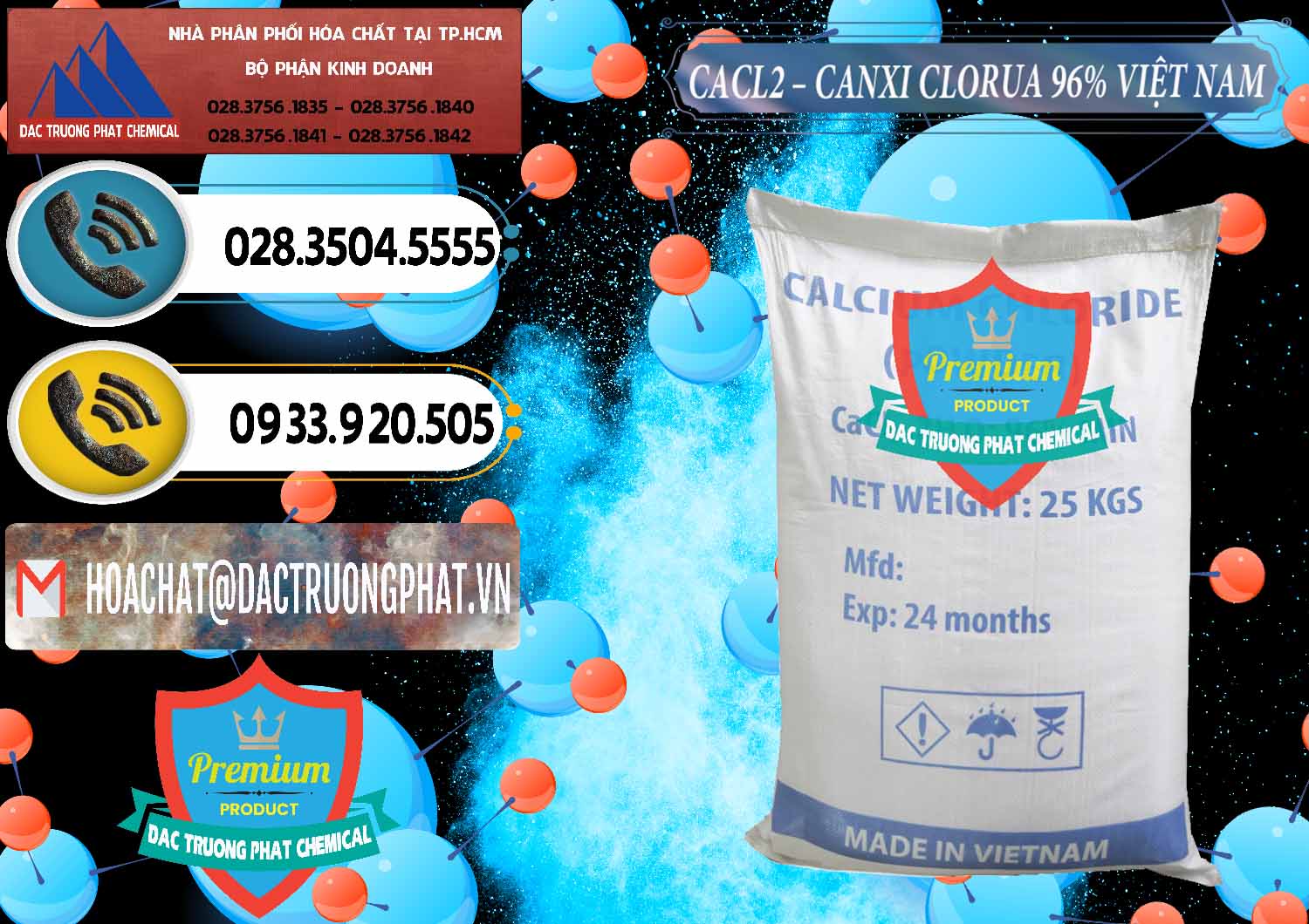 Nơi bán ( phân phối ) CaCl2 – Canxi Clorua 96% Việt Nam - 0236 - Nhà cung cấp ( kinh doanh ) hóa chất tại TP.HCM - hoachatdetnhuom.vn