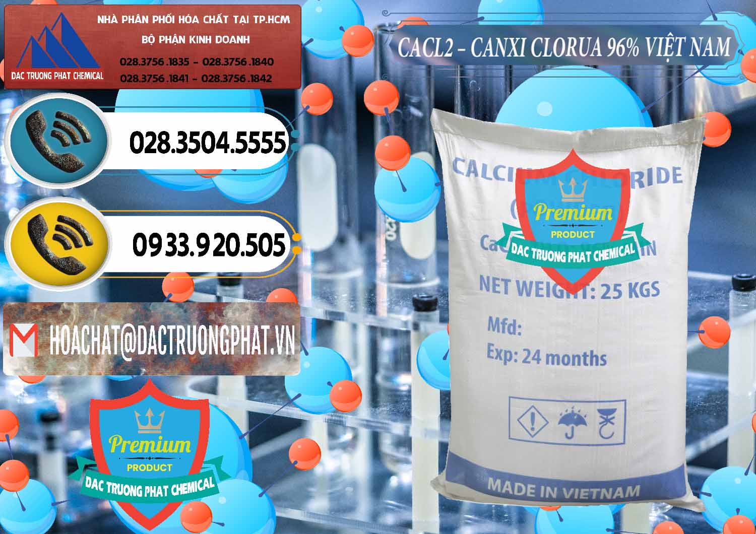 Đơn vị bán _ cung cấp CaCl2 – Canxi Clorua 96% Việt Nam - 0236 - Nơi cung cấp _ kinh doanh hóa chất tại TP.HCM - hoachatdetnhuom.vn