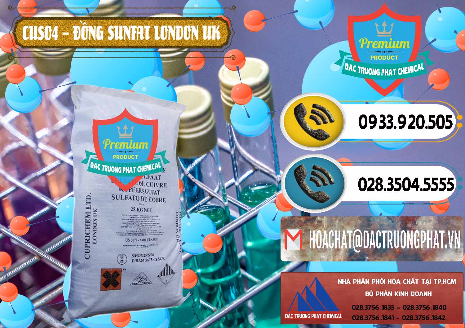 Chuyên cung cấp & bán CuSO4 – Đồng Sunfat Anh Uk Kingdoms - 0478 - Đơn vị cung cấp & nhập khẩu hóa chất tại TP.HCM - hoachatdetnhuom.vn