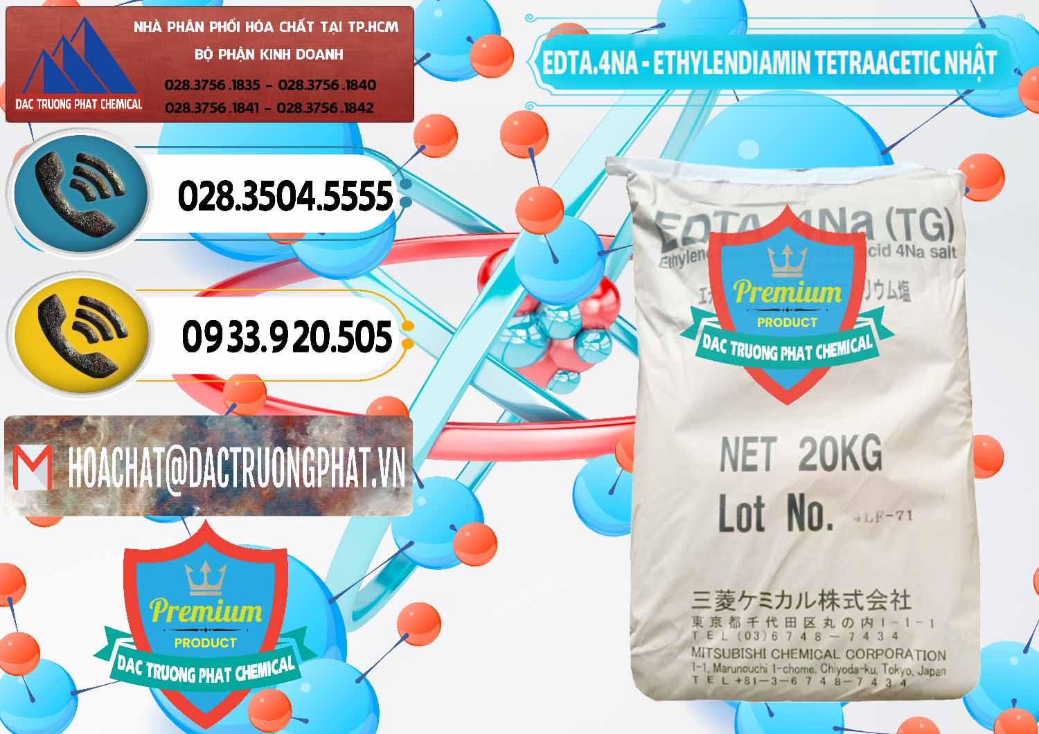 Công ty chuyên phân phối _ bán EDTA 4Na - Ethylendiamin Tetraacetic Nhật Bản Japan - 0482 - Công ty kinh doanh & cung cấp hóa chất tại TP.HCM - hoachatdetnhuom.vn