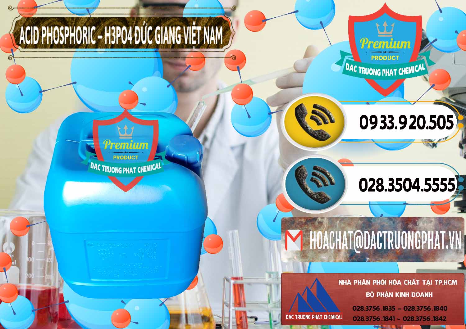 Cty chuyên bán và cung cấp Axit Phosphoric - Acid Phosphoric H3PO4 85% Đức Giang Việt Nam - 0184 - Công ty bán _ cung ứng hóa chất tại TP.HCM - hoachatdetnhuom.vn