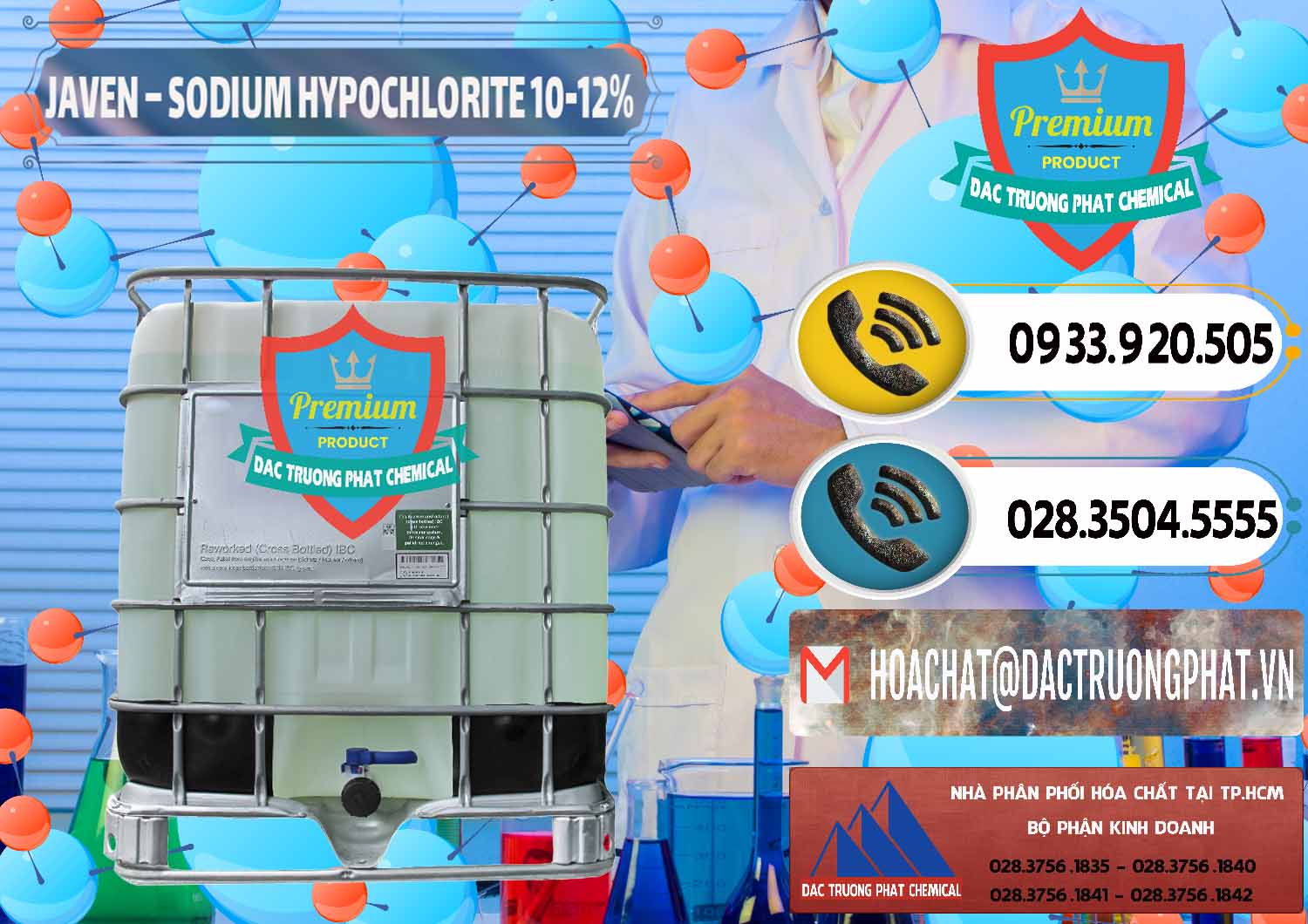 Công ty cung cấp _ phân phối Javen - Sodium Hypochlorite 10-12% Việt Nam - 0188 - Cty bán _ cung ứng hóa chất tại TP.HCM - hoachatdetnhuom.vn