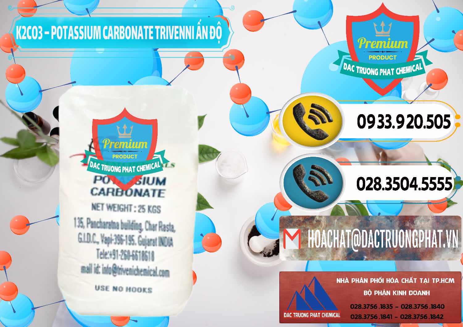 Nơi phân phối & bán K2Co3 – Potassium Carbonate Trivenni Ấn Độ India - 0473 - Công ty chuyên cung cấp _ nhập khẩu hóa chất tại TP.HCM - hoachatdetnhuom.vn