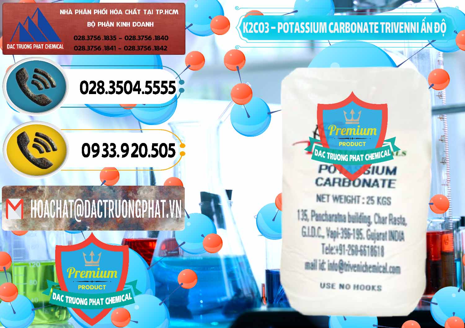 Nơi bán - phân phối K2Co3 – Potassium Carbonate Trivenni Ấn Độ India - 0473 - Nhà cung cấp - bán hóa chất tại TP.HCM - hoachatdetnhuom.vn