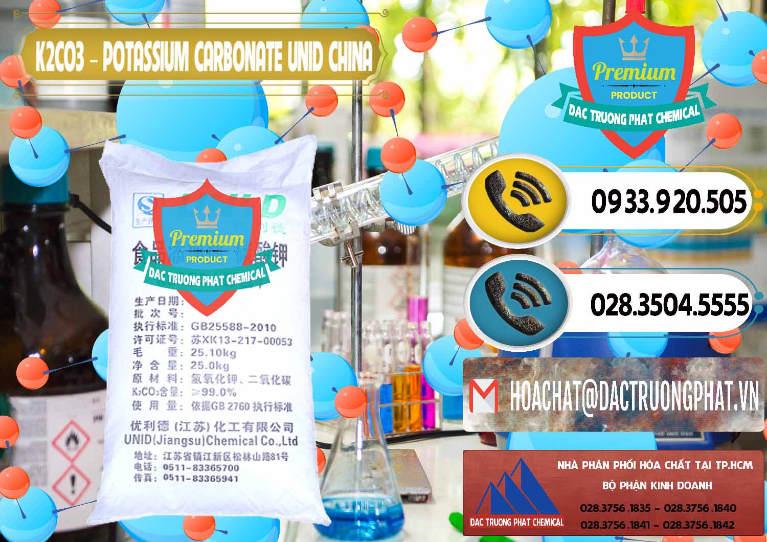 Đơn vị chuyên cung ứng - bán K2Co3 – Potassium Carbonate UNID Trung Quốc China - 0475 - Cty phân phối _ cung ứng hóa chất tại TP.HCM - hoachatdetnhuom.vn