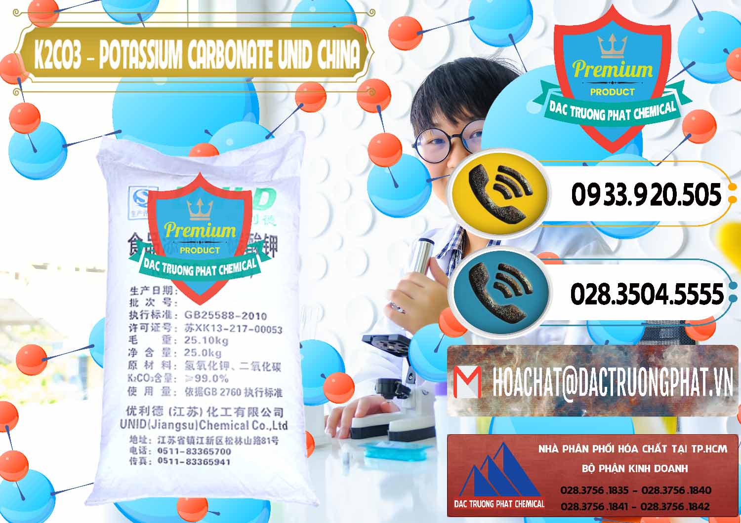 Đơn vị kinh doanh & bán K2Co3 – Potassium Carbonate UNID Trung Quốc China - 0475 - Đơn vị cung cấp và phân phối hóa chất tại TP.HCM - hoachatdetnhuom.vn
