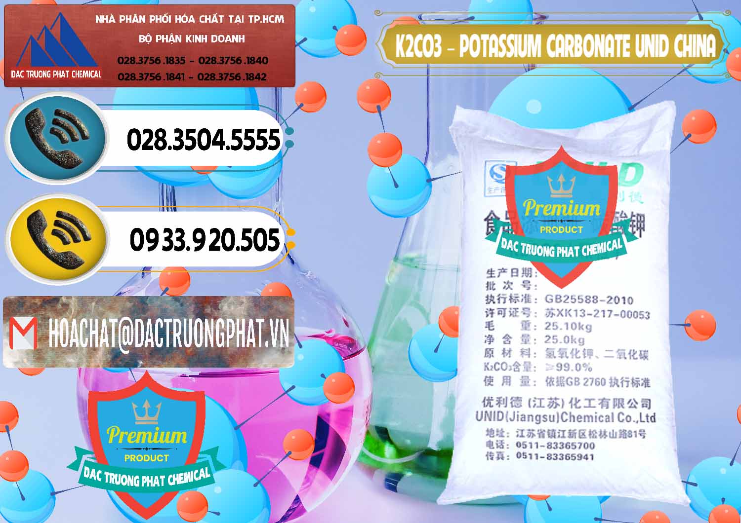 Đơn vị cung ứng _ bán K2Co3 – Potassium Carbonate UNID Trung Quốc China - 0475 - Nơi chuyên kinh doanh & phân phối hóa chất tại TP.HCM - hoachatdetnhuom.vn