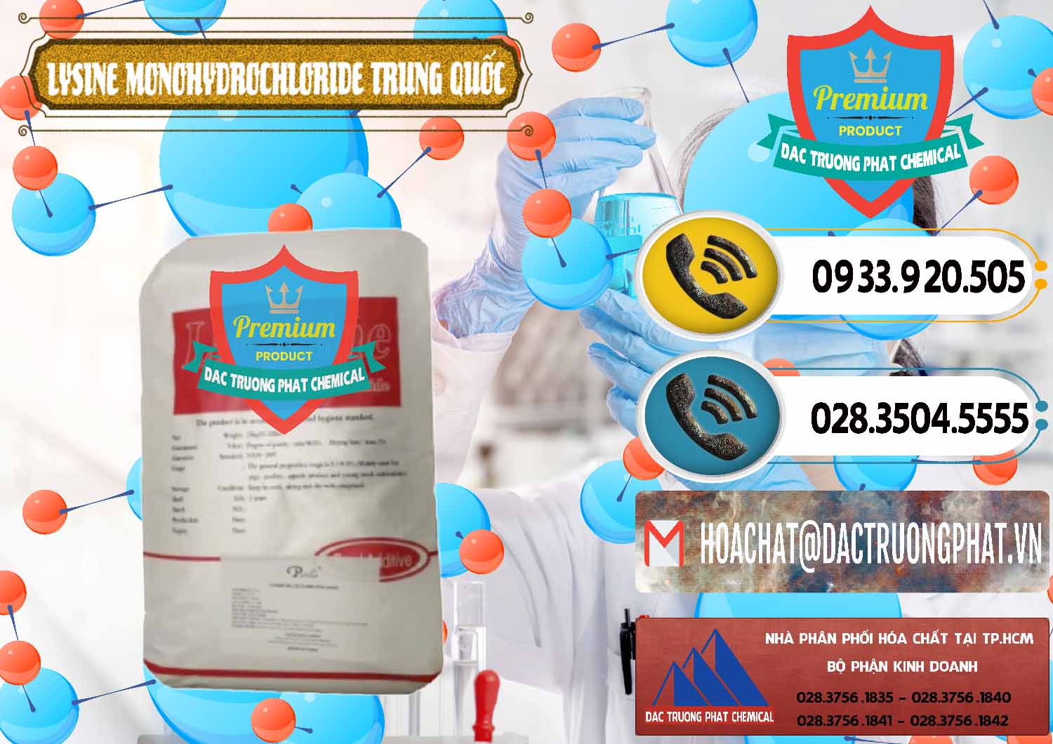 Công ty cung ứng và bán L-Lysine Monohydrochloride Feed Grade Trung Quốc China - 0454 - Công ty chuyên cung ứng và phân phối hóa chất tại TP.HCM - hoachatdetnhuom.vn