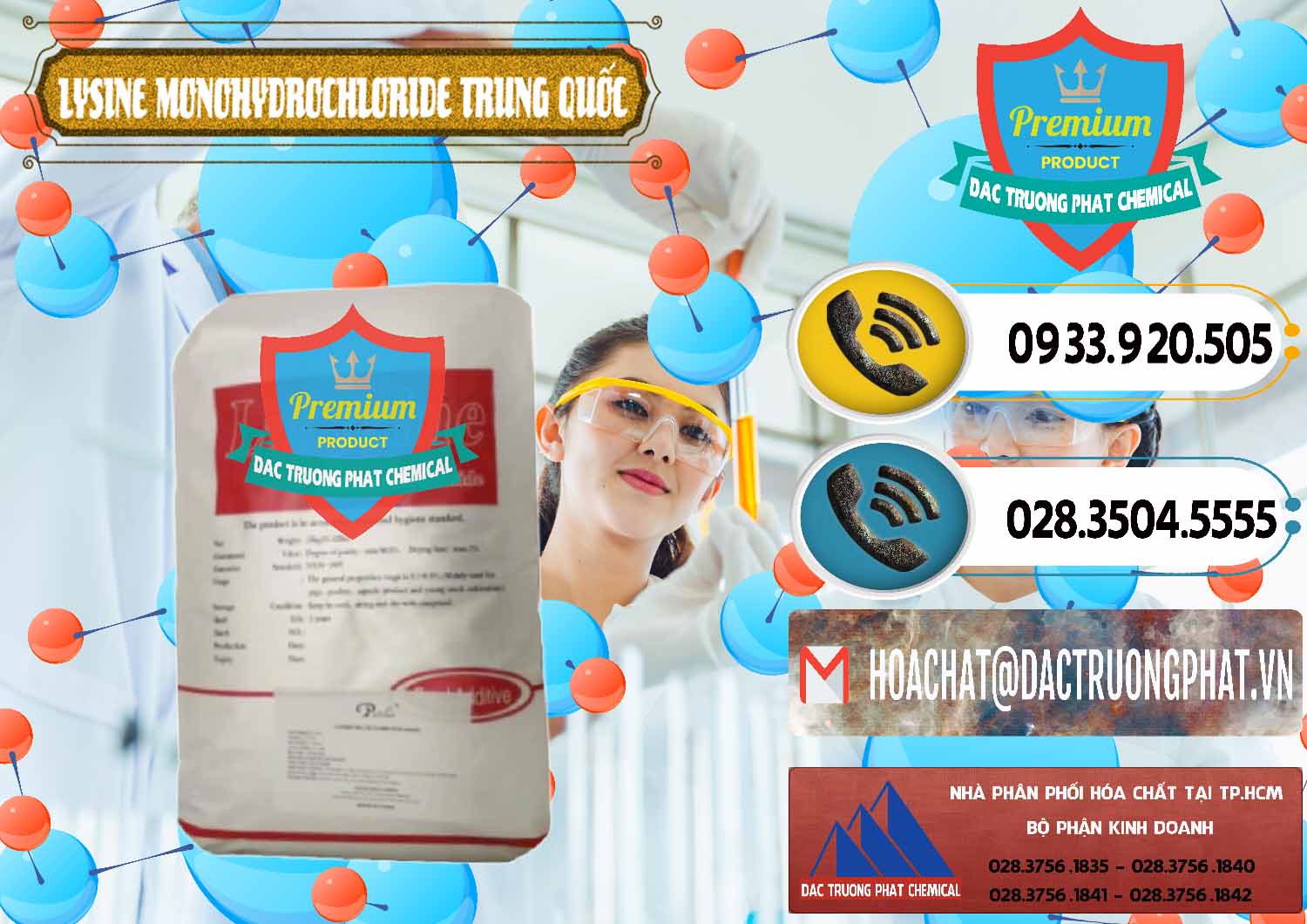 Nhà phân phối ( bán ) L-Lysine Monohydrochloride Feed Grade Trung Quốc China - 0454 - Cty cung cấp và bán hóa chất tại TP.HCM - hoachatdetnhuom.vn