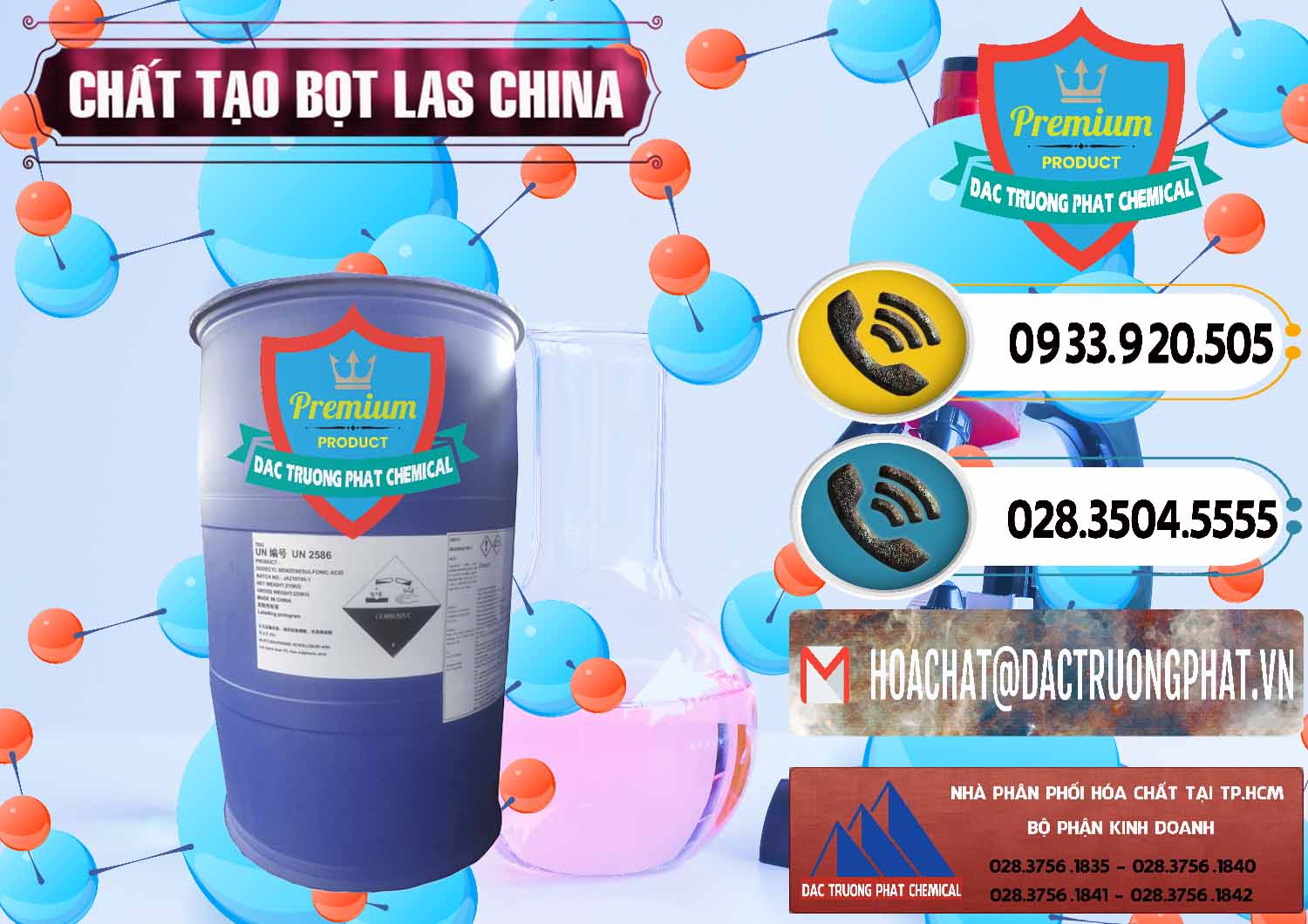 Đơn vị bán _ cung cấp Chất tạo bọt Las Trung Quốc China - 0451 - Nhà phân phối và cung cấp hóa chất tại TP.HCM - hoachatdetnhuom.vn