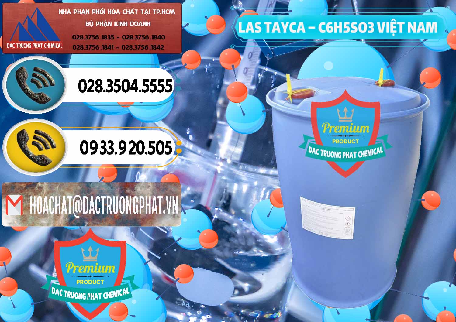 Cty chuyên phân phối - bán Chất tạo bọt Las Tayca Việt Nam - 0305 - Đơn vị chuyên phân phối và cung ứng hóa chất tại TP.HCM - hoachatdetnhuom.vn