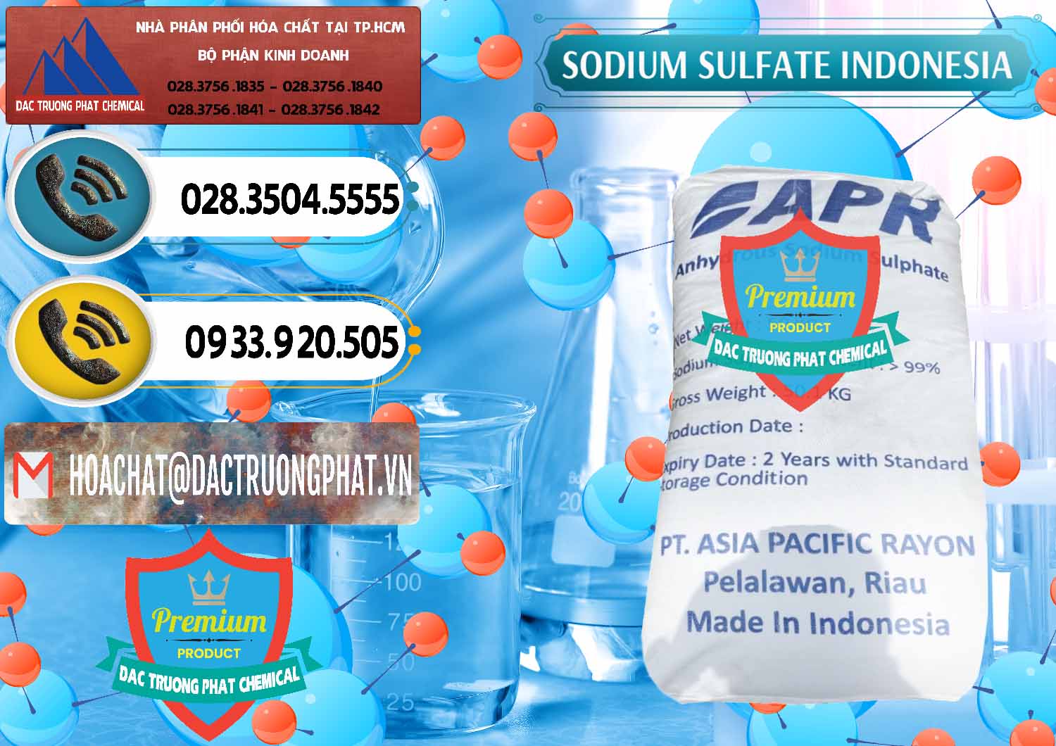 Cty chuyên bán và cung ứng Sodium Sulphate - Muối Sunfat Na2SO4 APR Indonesia - 0460 - Công ty chuyên bán và cung cấp hóa chất tại TP.HCM - hoachatdetnhuom.vn