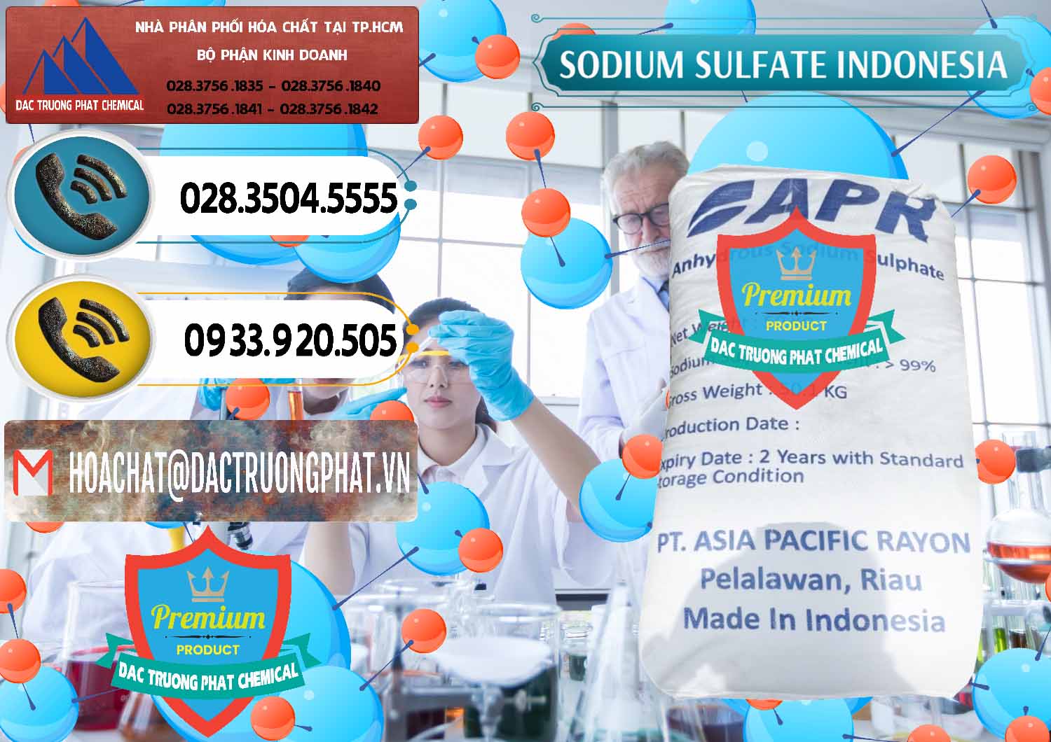 Công ty chuyên phân phối _ bán Sodium Sulphate - Muối Sunfat Na2SO4 APR Indonesia - 0460 - Cty nhập khẩu - cung cấp hóa chất tại TP.HCM - hoachatdetnhuom.vn