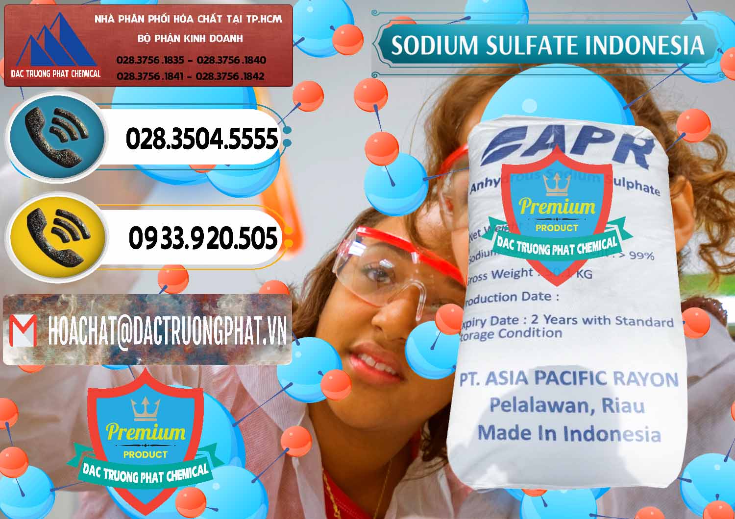 Đơn vị chuyên phân phối _ bán Sodium Sulphate - Muối Sunfat Na2SO4 APR Indonesia - 0460 - Chuyên kinh doanh và phân phối hóa chất tại TP.HCM - hoachatdetnhuom.vn