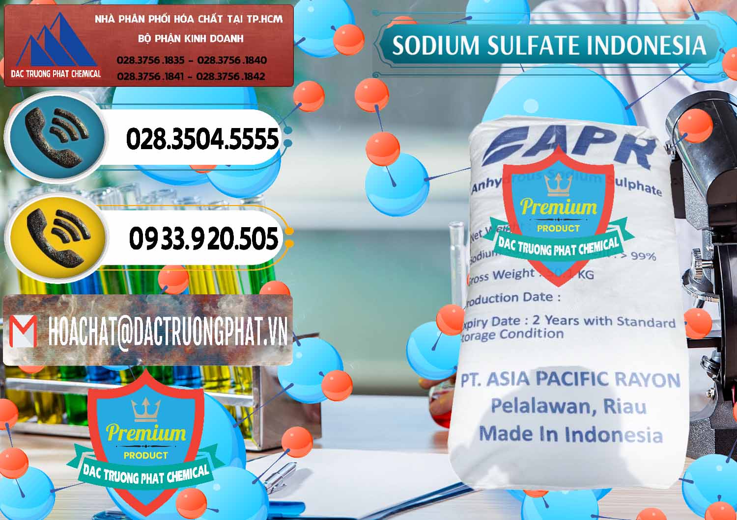 Đơn vị bán _ phân phối Sodium Sulphate - Muối Sunfat Na2SO4 APR Indonesia - 0460 - Cty chuyên cung cấp _ kinh doanh hóa chất tại TP.HCM - hoachatdetnhuom.vn