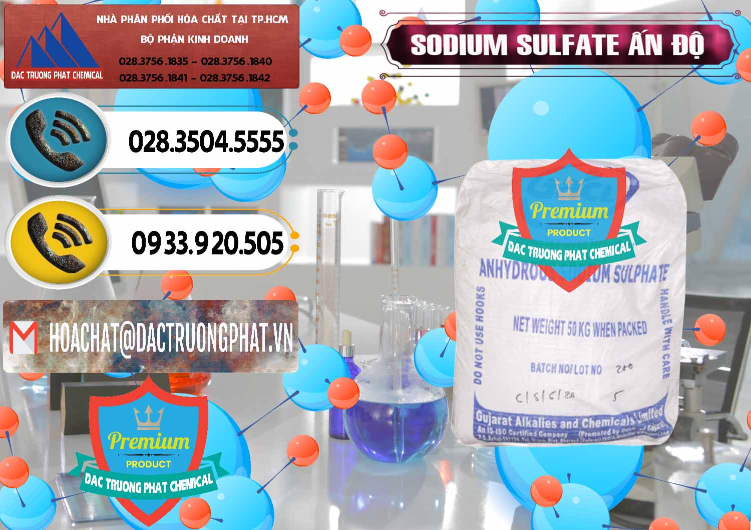 Chuyên bán & phân phối Sodium Sulphate - Muối Sunfat Na2SO4 GACL Ấn Độ India - 0461 - Công ty cung cấp và kinh doanh hóa chất tại TP.HCM - hoachatdetnhuom.vn