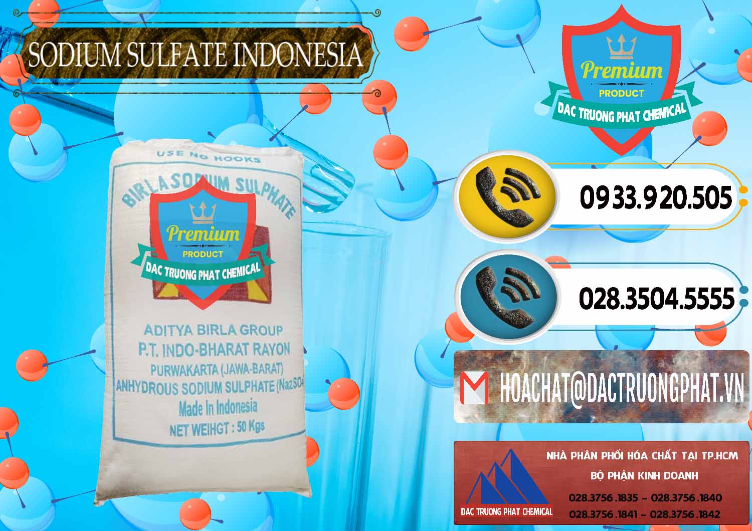Chuyên bán ( phân phối ) Sodium Sulphate - Muối Sunfat Na2SO4 99% Indonesia - 0459 - Nơi bán và cung cấp hóa chất tại TP.HCM - hoachatdetnhuom.vn