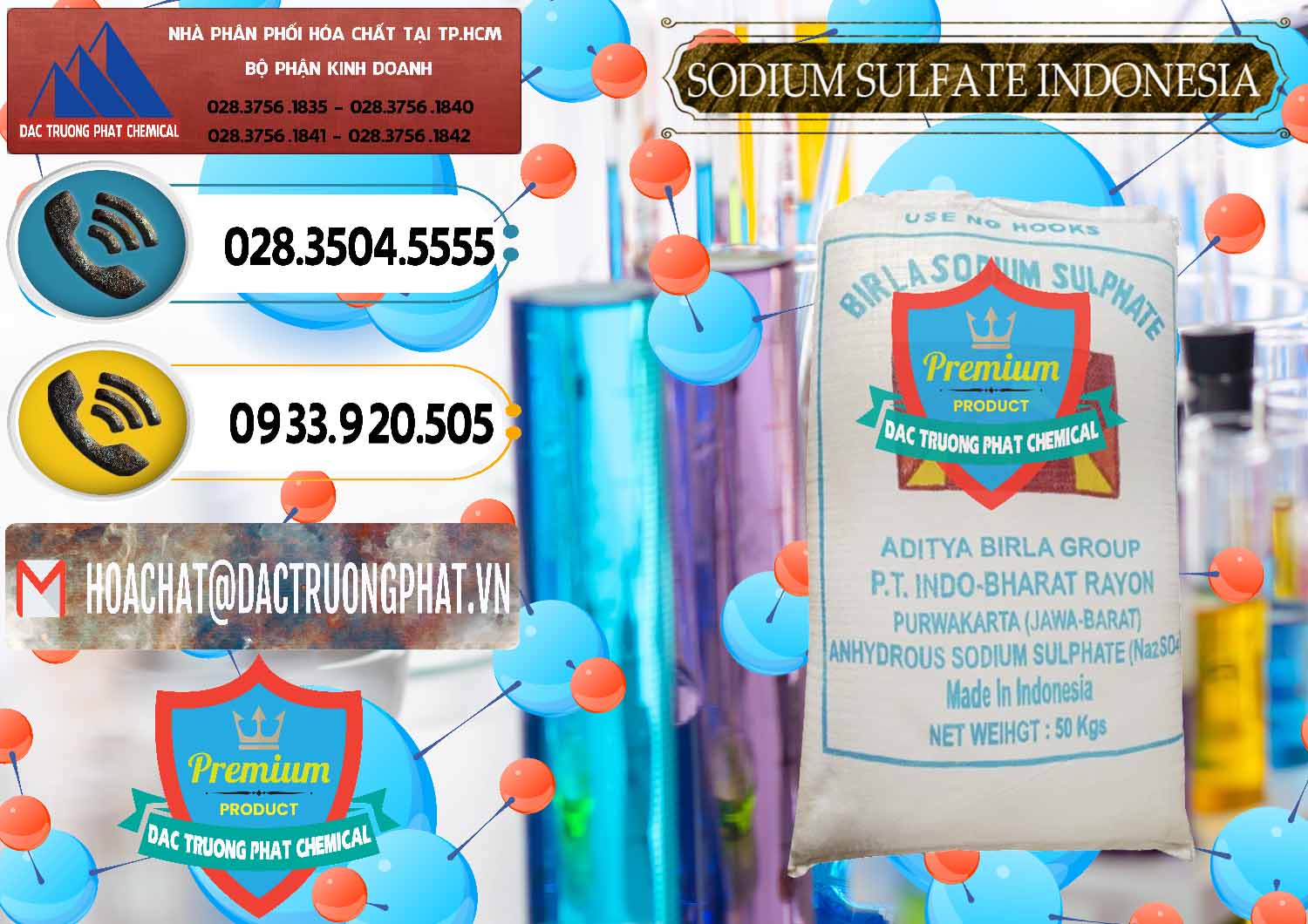 Cty nhập khẩu & bán Sodium Sulphate - Muối Sunfat Na2SO4 99% Indonesia - 0459 - Đơn vị chuyên phân phối và nhập khẩu hóa chất tại TP.HCM - hoachatdetnhuom.vn