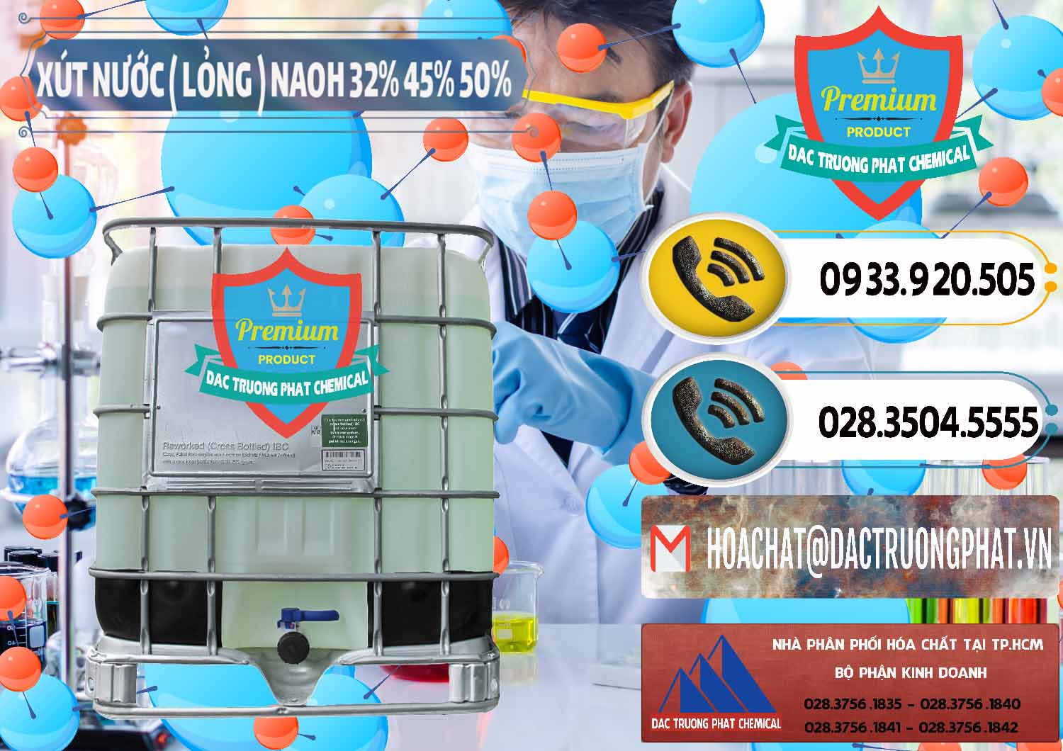 Bán Xút Lỏng – NaOH Lỏng 32% 45% 50% Việt Nam - 0195 - Công ty chuyên cung cấp ( bán ) hóa chất tại TP.HCM - hoachatdetnhuom.vn
