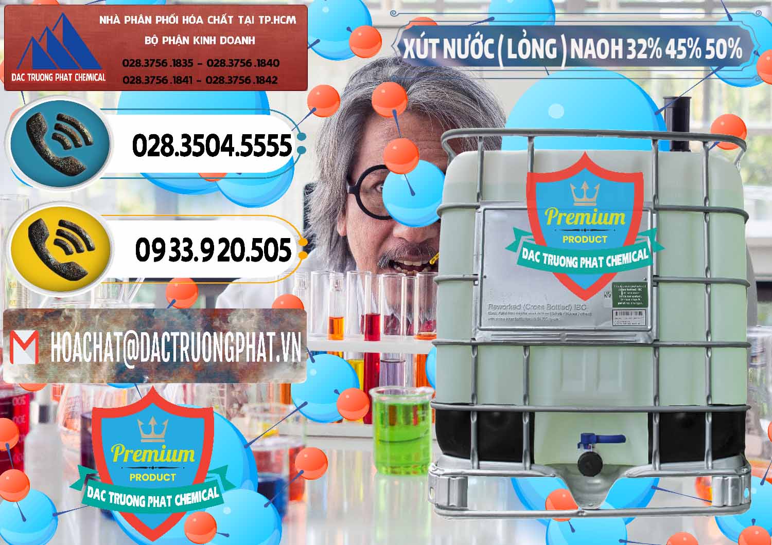 Công ty phân phối & bán Xút Lỏng – NaOH Lỏng 32% 45% 50% Việt Nam - 0195 - Nơi bán - cung cấp hóa chất tại TP.HCM - hoachatdetnhuom.vn