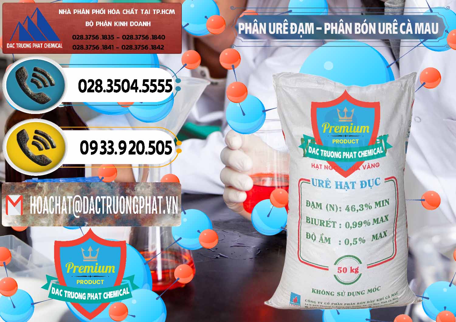 Nơi cung ứng & bán Phân Urê Đạm – Phân Bón Urê Cà Mau Việt Nam - 0192 - Đơn vị kinh doanh & cung cấp hóa chất tại TP.HCM - hoachatdetnhuom.vn