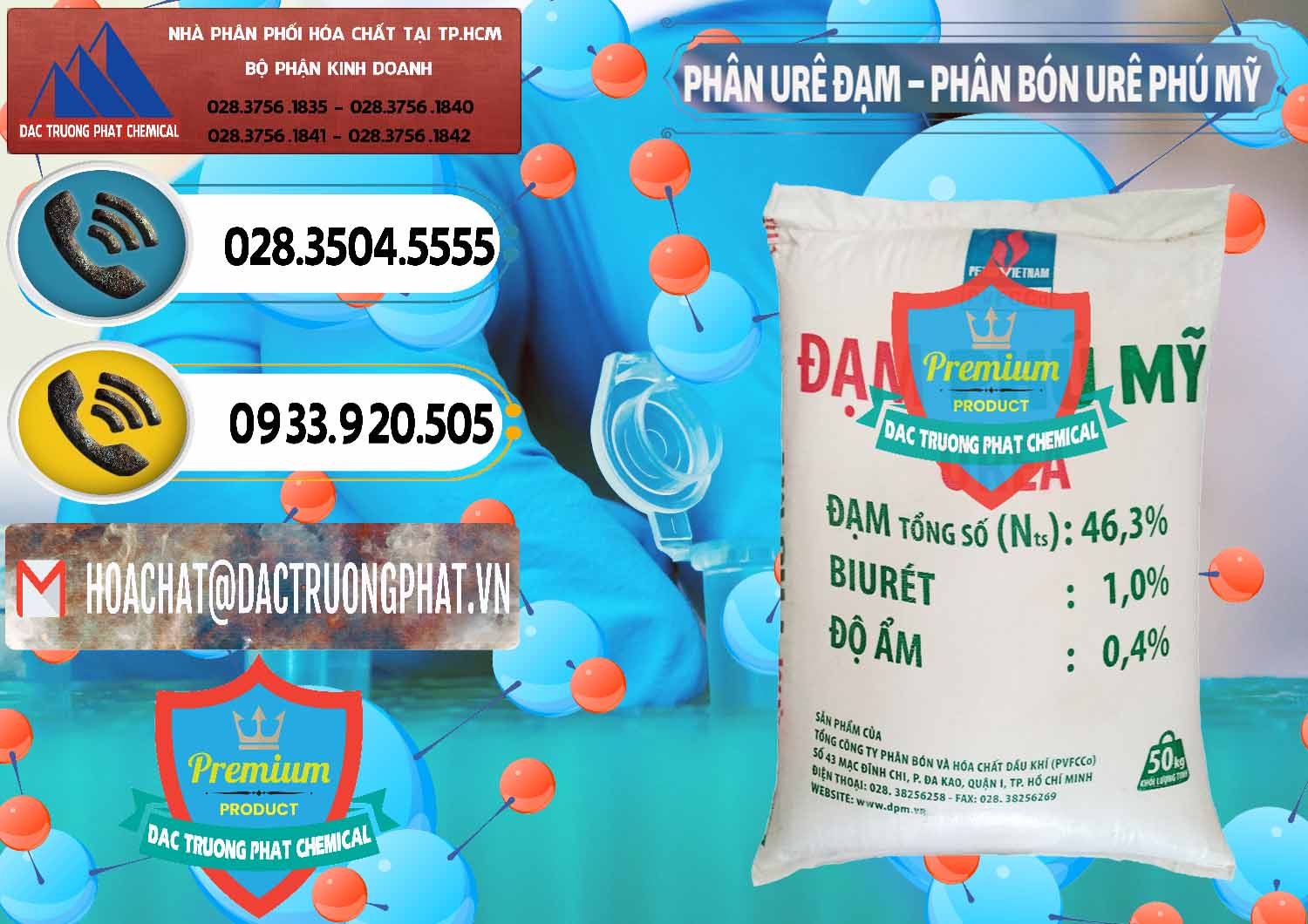 Công ty bán và cung cấp Phân Urê Đạm – Phân Bón Urê Phú Mỹ Việt Nam - 0193 - Cty cung ứng & phân phối hóa chất tại TP.HCM - hoachatdetnhuom.vn