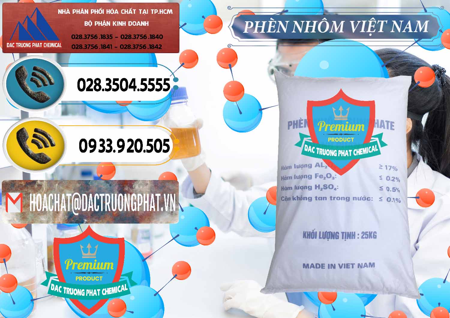 Cung cấp _ kinh doanh Phèn Nhôm - Al2(SO4)3 17% Việt Nam - 0465 - Đơn vị chuyên phân phối - bán hóa chất tại TP.HCM - hoachatdetnhuom.vn