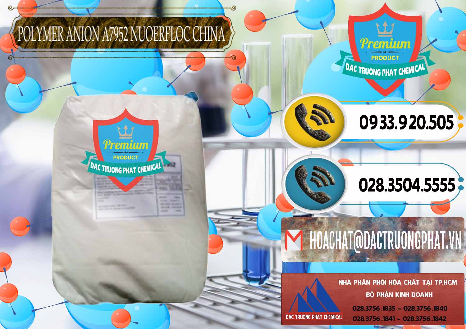 Công ty cung cấp - bán Polymer Anion A7952 Nuoerfloc Trung Quốc China - 0476 - Cty cung cấp _ kinh doanh hóa chất tại TP.HCM - hoachatdetnhuom.vn