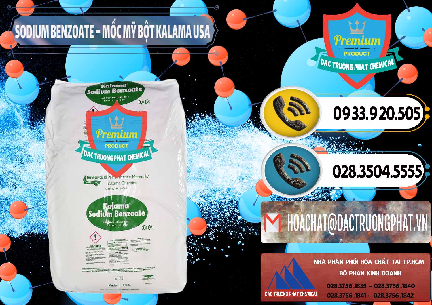 Cung cấp và bán Sodium Benzoate - Mốc Bột Kalama Food Grade Mỹ Usa - 0136 - Công ty chuyên cung ứng và phân phối hóa chất tại TP.HCM - hoachatdetnhuom.vn