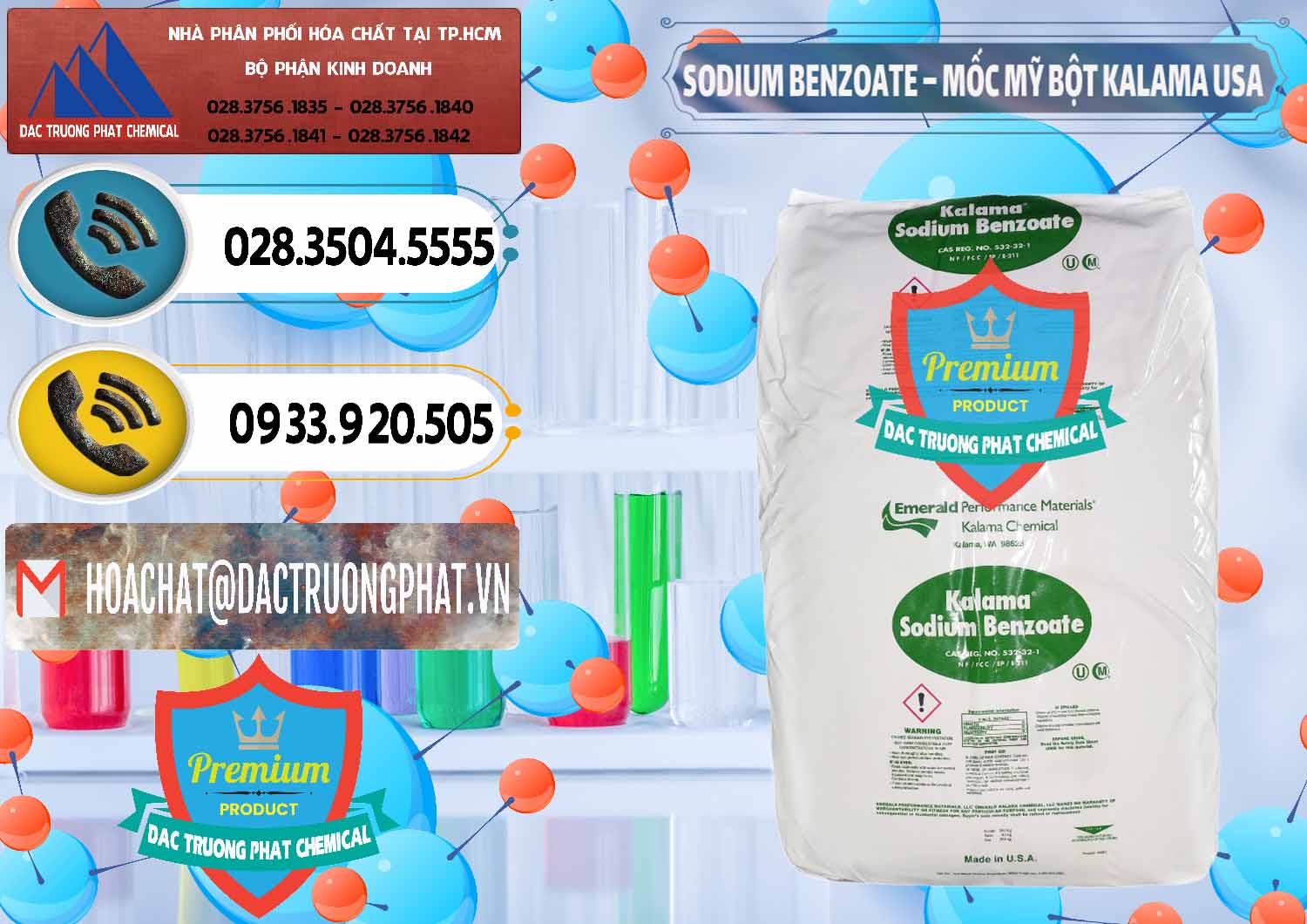 Nơi kinh doanh ( bán ) Sodium Benzoate - Mốc Bột Kalama Food Grade Mỹ Usa - 0136 - Nhà phân phối & cung cấp hóa chất tại TP.HCM - hoachatdetnhuom.vn