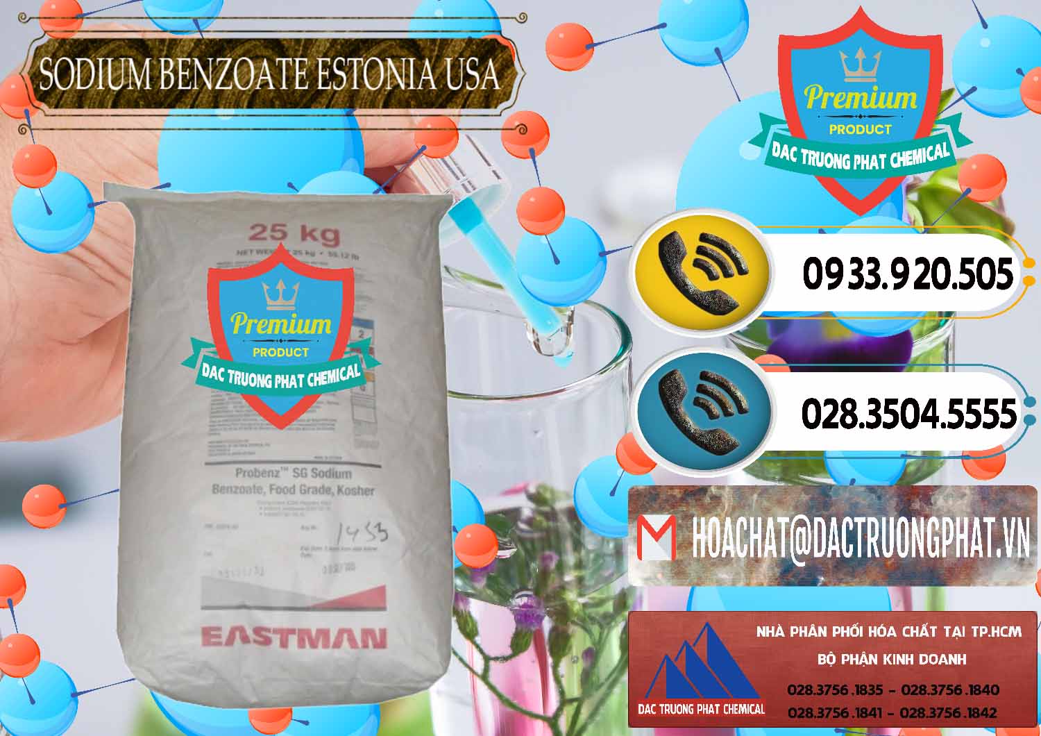 Cty kinh doanh ( bán ) Sodium Benzoate - Mốc Bột Estonia Mỹ USA - 0468 - Đơn vị chuyên phân phối _ cung ứng hóa chất tại TP.HCM - hoachatdetnhuom.vn