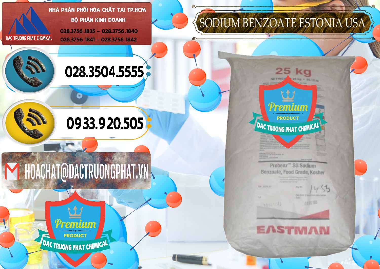 Chuyên bán - cung ứng Sodium Benzoate - Mốc Bột Estonia Mỹ USA - 0468 - Cung cấp và kinh doanh hóa chất tại TP.HCM - hoachatdetnhuom.vn