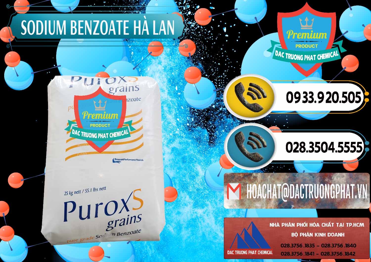 Công ty chuyên cung ứng - bán Sodium Benzoate - Mốc Bột Puroxs Hà Lan Netherlands - 0467 - Đơn vị chuyên cung cấp và nhập khẩu hóa chất tại TP.HCM - hoachatdetnhuom.vn