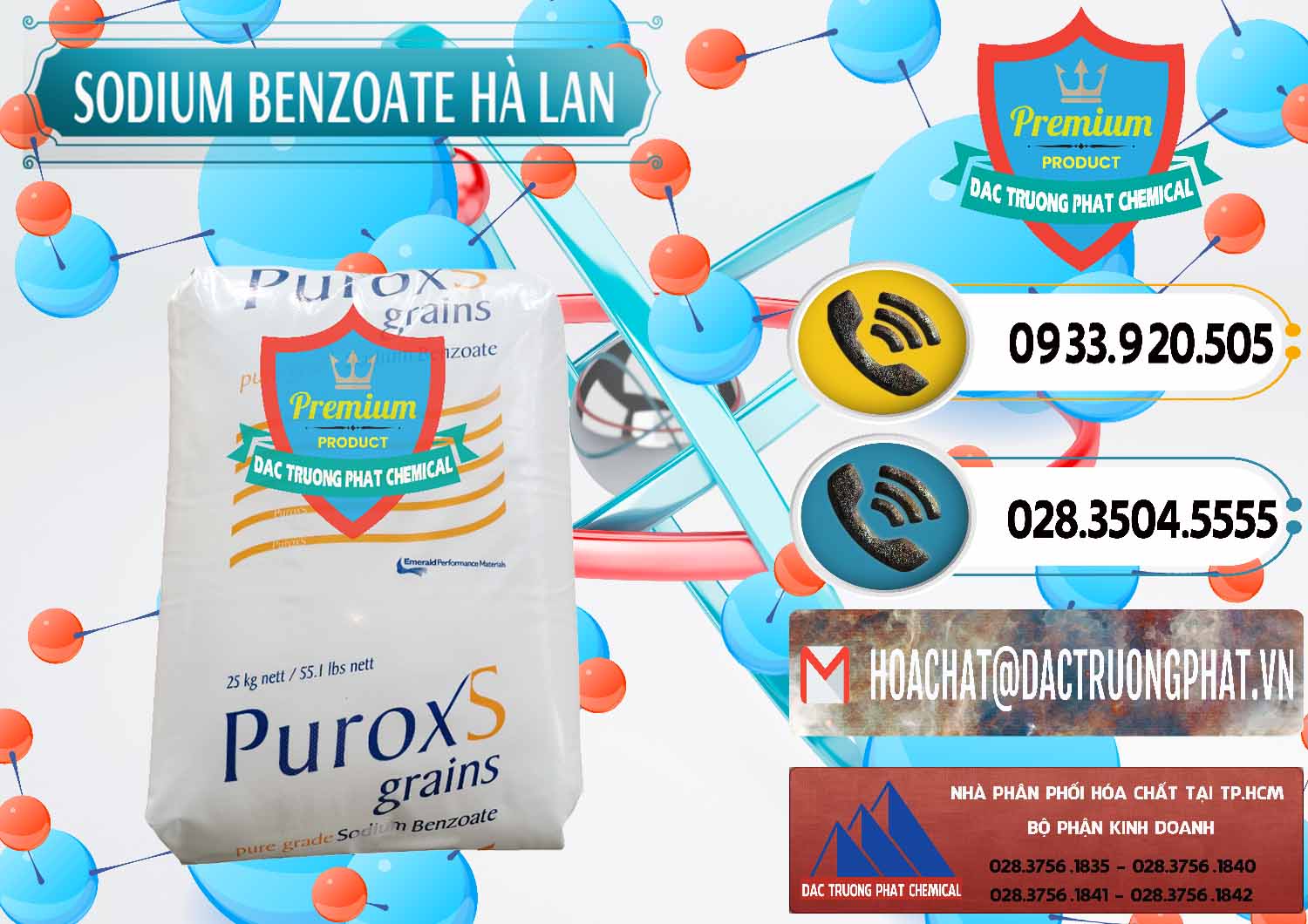 Chuyên kinh doanh - bán Sodium Benzoate - Mốc Bột Puroxs Hà Lan Netherlands - 0467 - Chuyên kinh doanh - cung cấp hóa chất tại TP.HCM - hoachatdetnhuom.vn