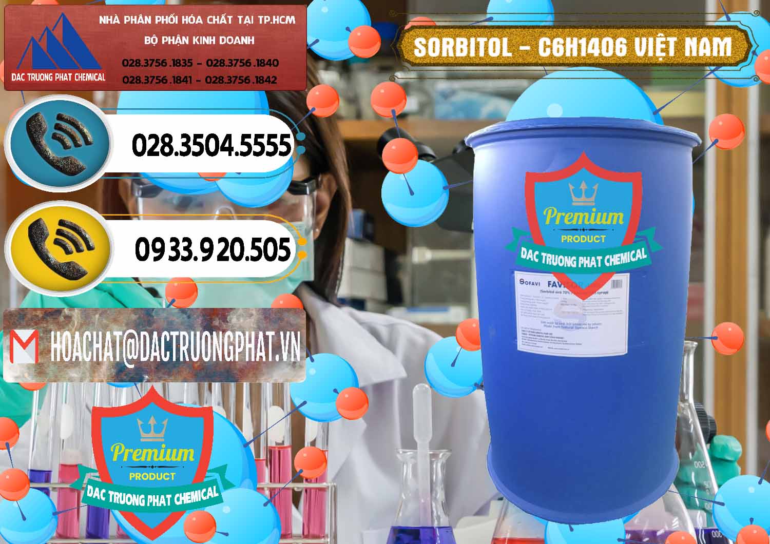Cung ứng ( phân phối ) Sorbitol - C6H14O6 Lỏng 70% Food Grade Việt Nam - 0438 - Cty bán & cung cấp hóa chất tại TP.HCM - hoachatdetnhuom.vn